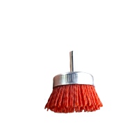 Щетка для дрели чашечная нейлоновая 50 мм, 2&quot;, со шпилькой, &quot;MAXIMUM&quot; MX 18259