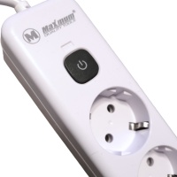 Удлинитель с заземлением 5 м, 3 розетки, 2 USB порта, Type C, &quot;MAXIMUM&quot; МХ 12493 (2586) оптом