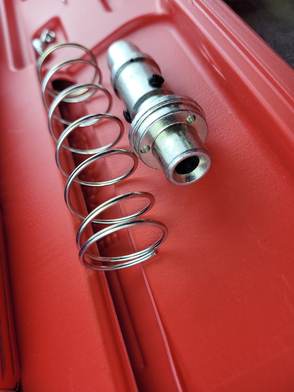 пороховой монтажный пистолет, красный, кейс, &quot;maximum&quot; mx 17122 (3528) оптом