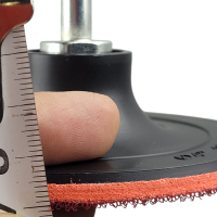 Тарелка опорная 3x100 мм для УШМ, с липучкой, с цилиндрическим хвостовиком, &quot;MAXIMUM&quot; 09448 оптом