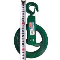 Блок монтажный 0,9 тонн, с крюком и роликом 140 мм, &quot;MAXIMUM&quot; MX 13988 оптом