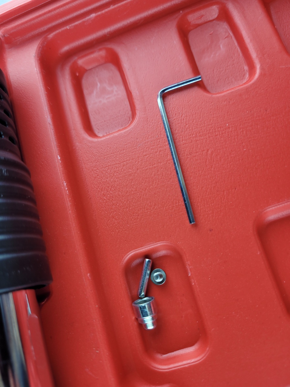 пороховой монтажный пистолет, красный, кейс, &quot;maximum&quot; mx 17122 (3528) оптом