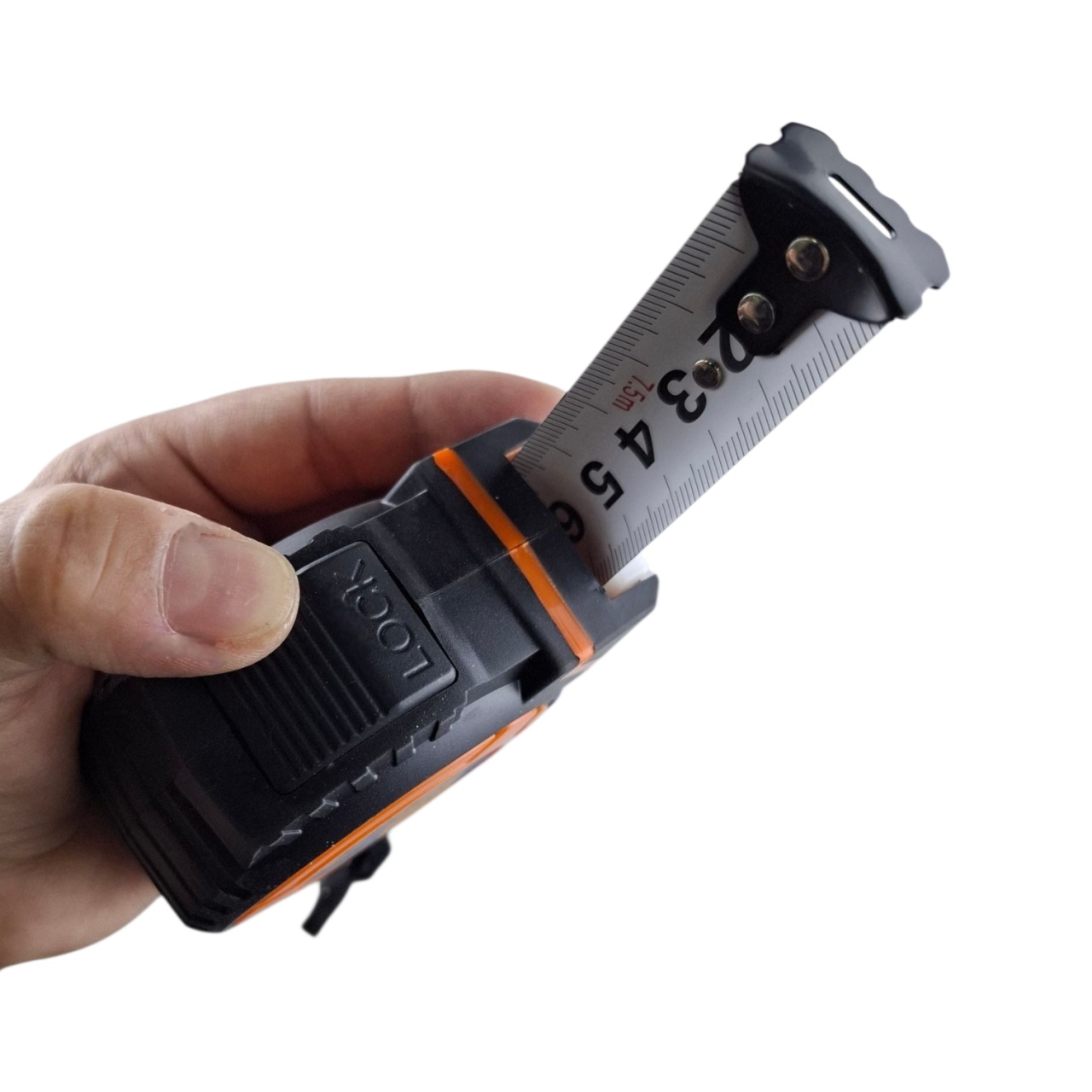 рулетка противоударная с обрезиненным корпусом 5 м × 25 мм, &quot;maximum&quot; 18365 оптом