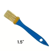 Кисть малярная плоская 40 мм, 1,5&quot;, нейлоновый ворс 40 мм, пластиковая рукоять, &quot;MAXIMUM&quot;